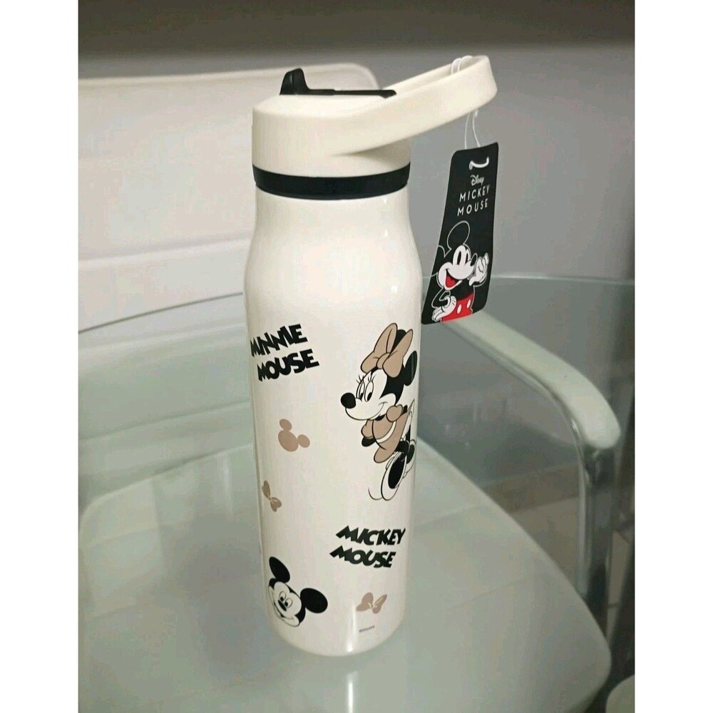 Disney Mickey/Minnie Mouse Stainless Steel Water Bottle